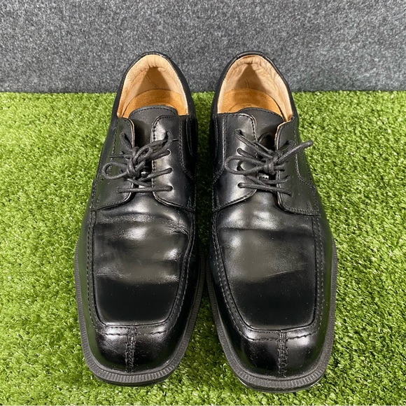 Florsheim Shoes Mens 9D Billings Split Moc Toe Oxford Black Leather 13113-001 main image 4